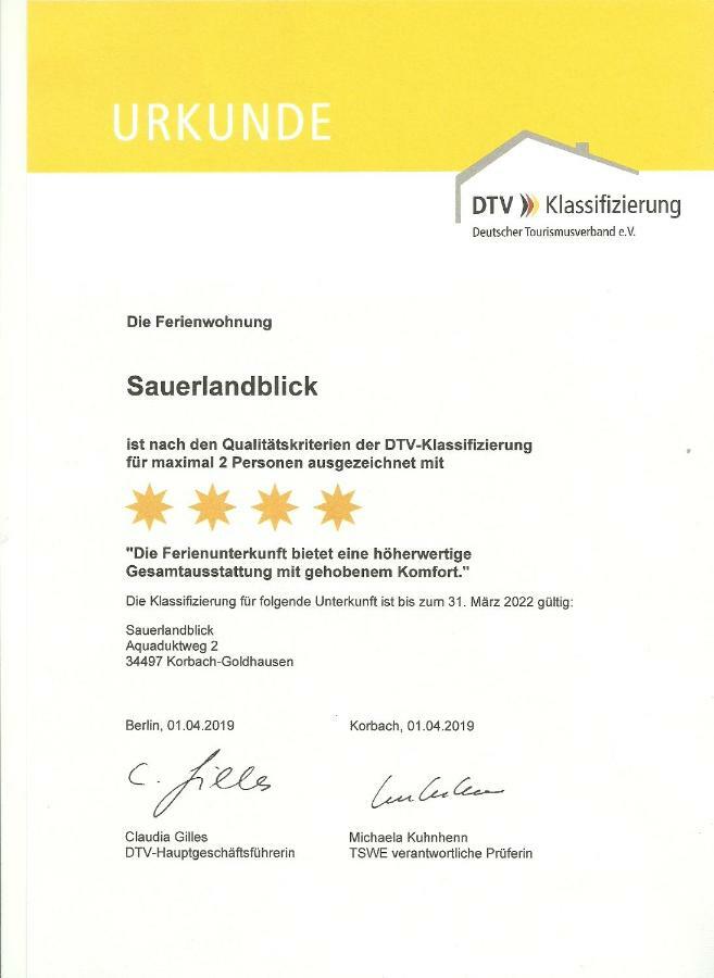 Ferienwohnung Sauerlandblick Goldhausen Экстерьер фото